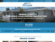 Tablet Screenshot of horizonroofingca.com